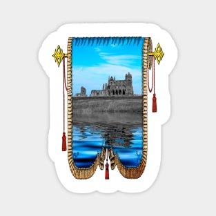 Whitby Abbey Magnet