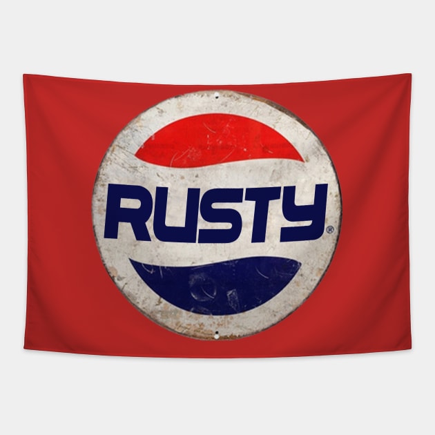 RUSTY Or PEPSI Tapestry by gulymaiden