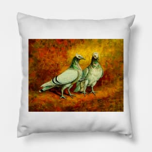 The Saxon Fairy Swallow Pigeon Pillow