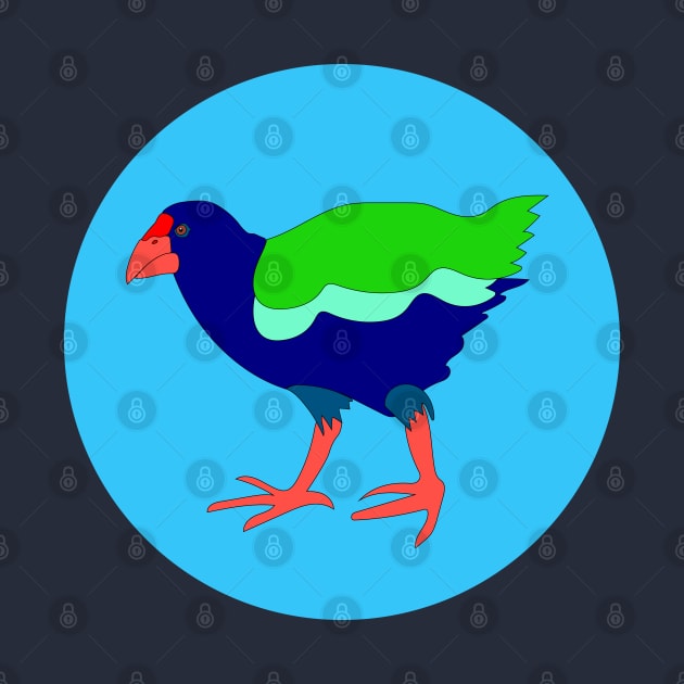 NZ Bird Takahe by Altitude D3signs