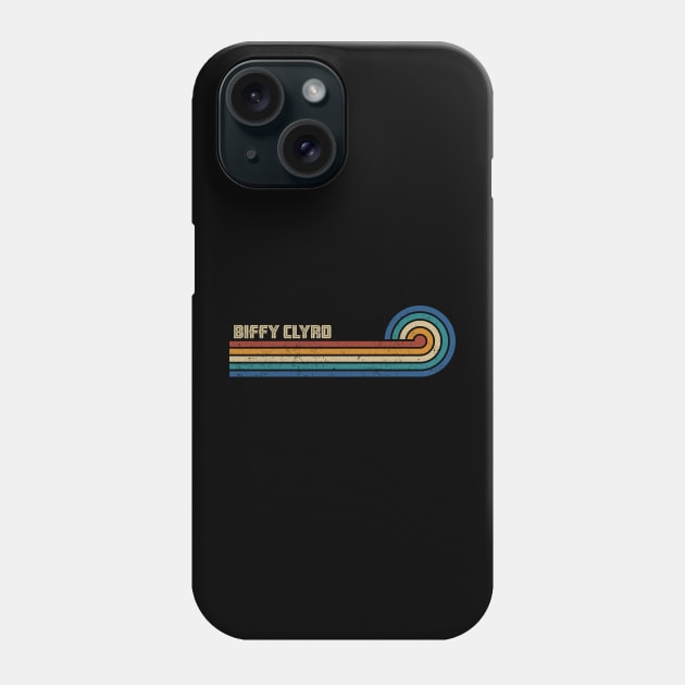 Biffy Clyro - Retro Sunset Phone Case by Arestration