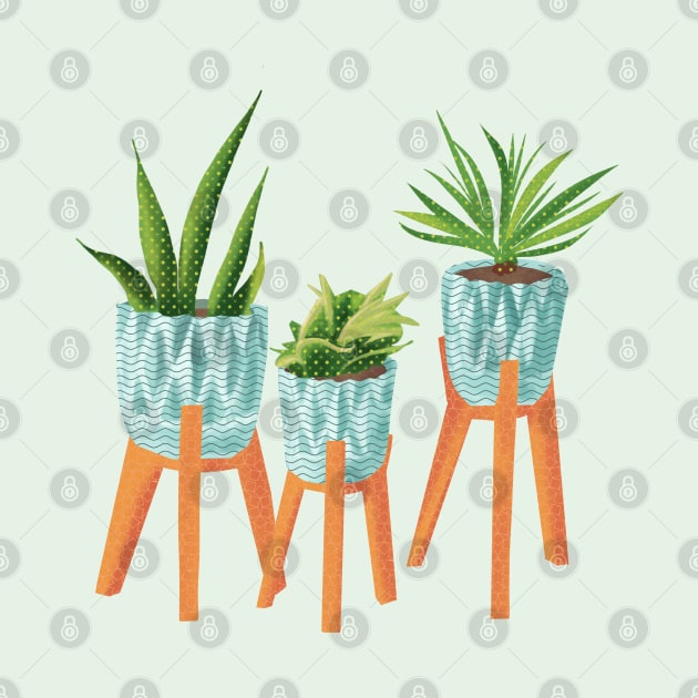 Plants in pot by Mimie20