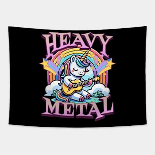 Heavy Metal Unicorn Tapestry