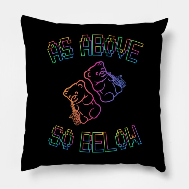 As Above, So Below Pillow by dreamsickdesign