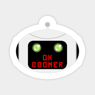 OK Boomer Robot Magnet