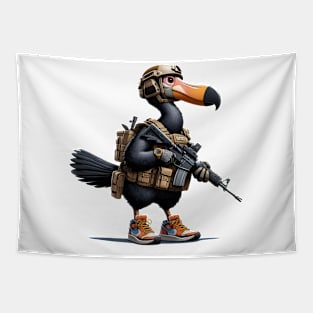 Tactical Dodo Bird Tapestry