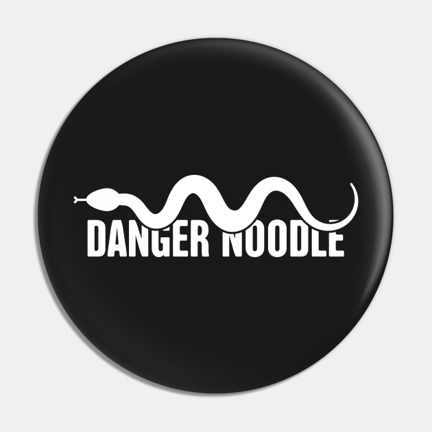 Danger Noodle | Funny Pet Snake Snek Meme Pin by MeatMan