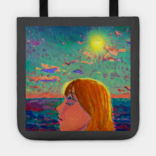 Girl with the Sun in Her Eyes Tote