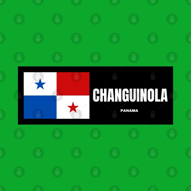 Changuinola City with Panama Flag by aybe7elf