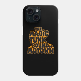 Groove Through Time - Legendary Motown Funk and Soul Design Phone Case