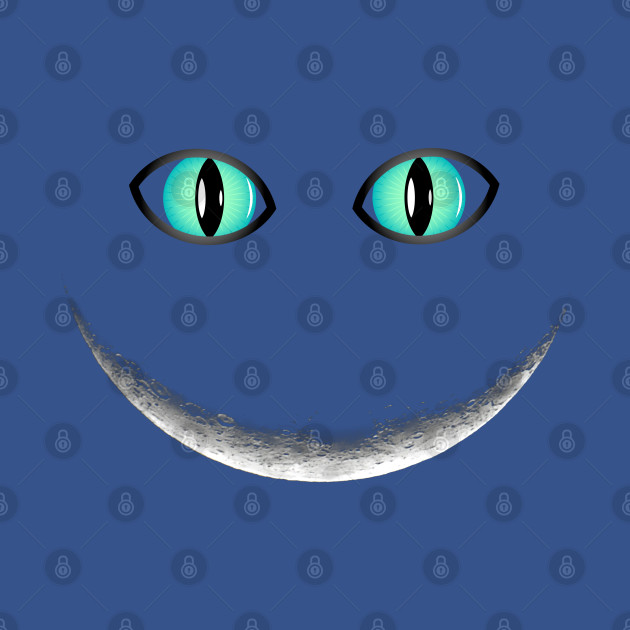 Alice in Wonderland - Cheshire Cat Moon - Cheshire Cat - T-Shirt sold ...
