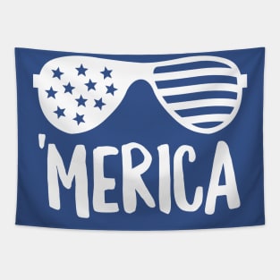 Merica Shades (White) Tapestry