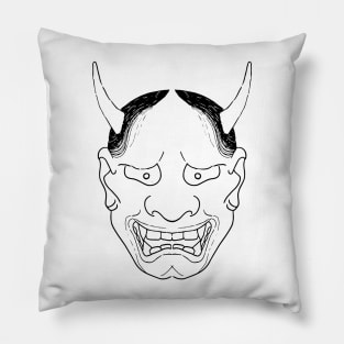 Hannya Mask Pillow