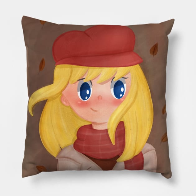 Red Pillow by Aesthetic_cornerr