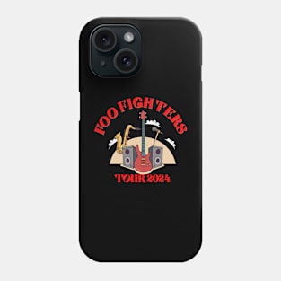 Foo Fighters Tour 2024 T shirt Red Phone Case