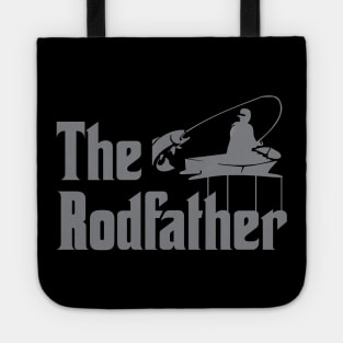 The Rodfather Funny Fishing Gift for Fisherman Tote