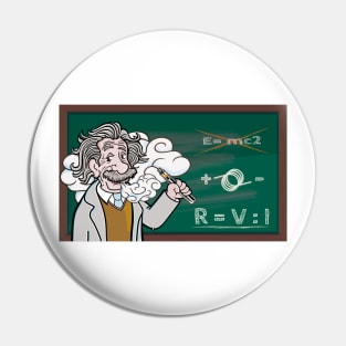 Vaping Einstein Pin