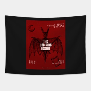 The Vampire Lestat Concert Poster 3 Tapestry