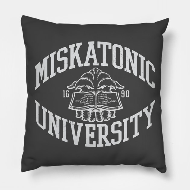 Miskatonic University Vintage Shirt Pillow by Miskatonic