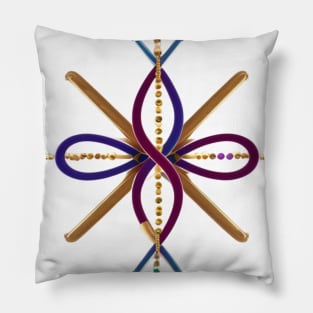 DNA Strands Pillow