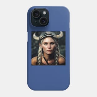 Viking Shield Maiden Phone Case