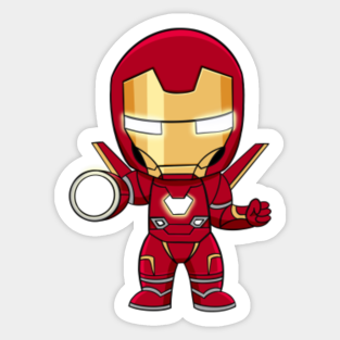 Ironman Avengers Endgame Stickers Teepublic