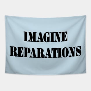 IMAGINE REPARATIONS - Black - Back Tapestry