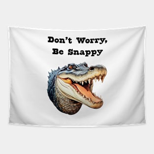 Australian Salt Water Crocodile Tapestry