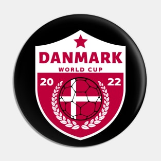 Denmark World Cup Pin