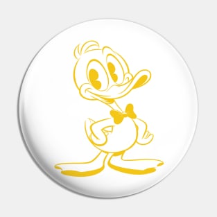 Happy Yellow Duck Pin