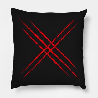 X-10 & X-23 Claw Pillow