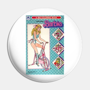 Barbie Comics - Take her to the Gym Pin