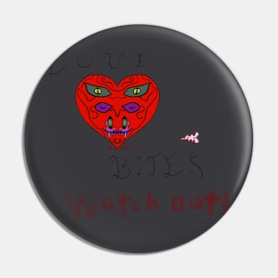 Love Bites Pin