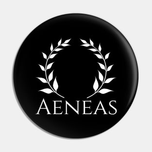 Ancient Greek & Roman War Hero Aeneas Founder Of Rome Pin