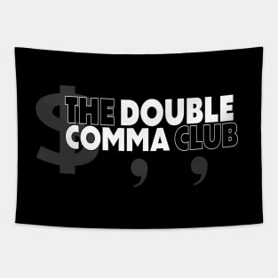 The Double Comma Club Tapestry