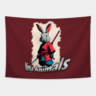 ninja animals Tapestry