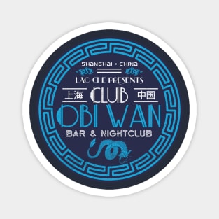 Temple of Doom Club Obi Wan Magnet