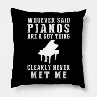 Melodious Humor: Piano Defies Gender! Pillow