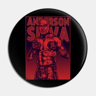 Anderson Silva Pop Art Pin