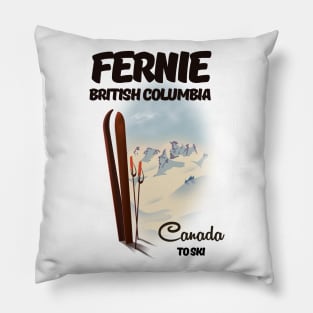 Fernie British Columbia winter ski Pillow