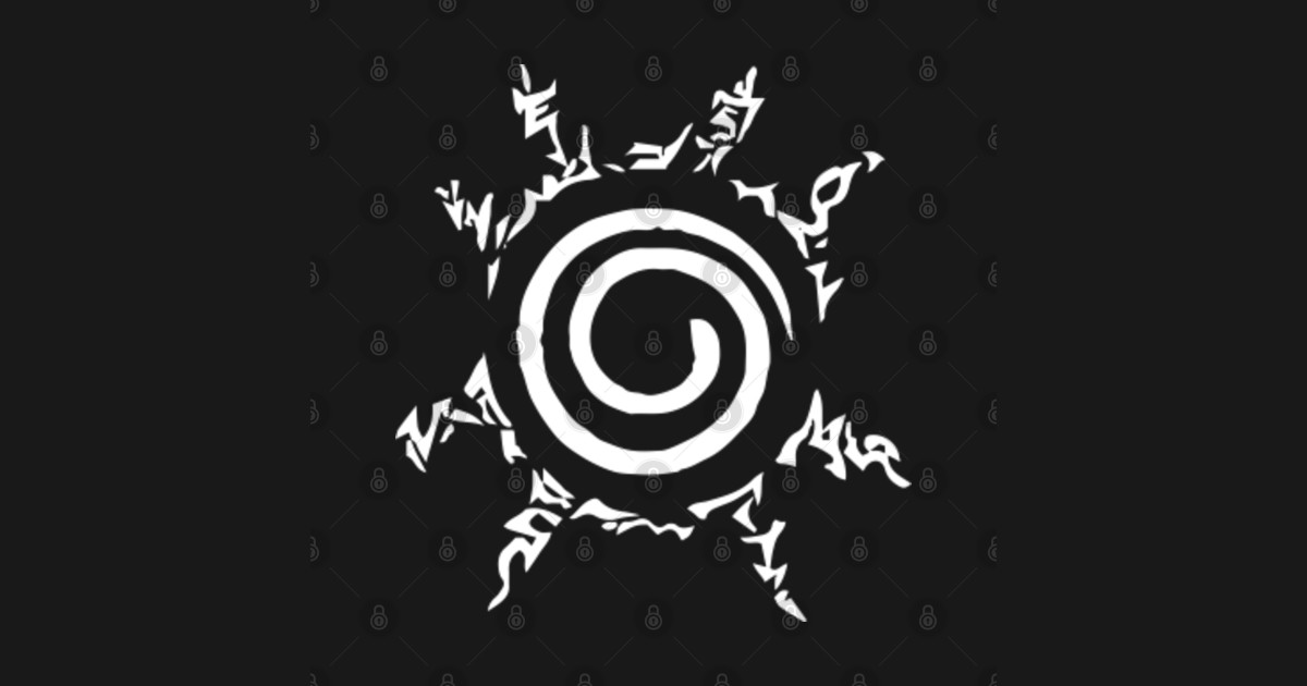 Kyubi sealing jutsu Naruto Posters and Art Prints TeePublic