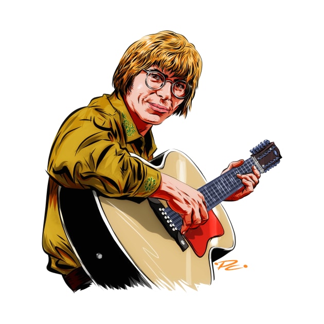 John Denver - An illustration by Paul Cemmick by PLAYDIGITAL2020