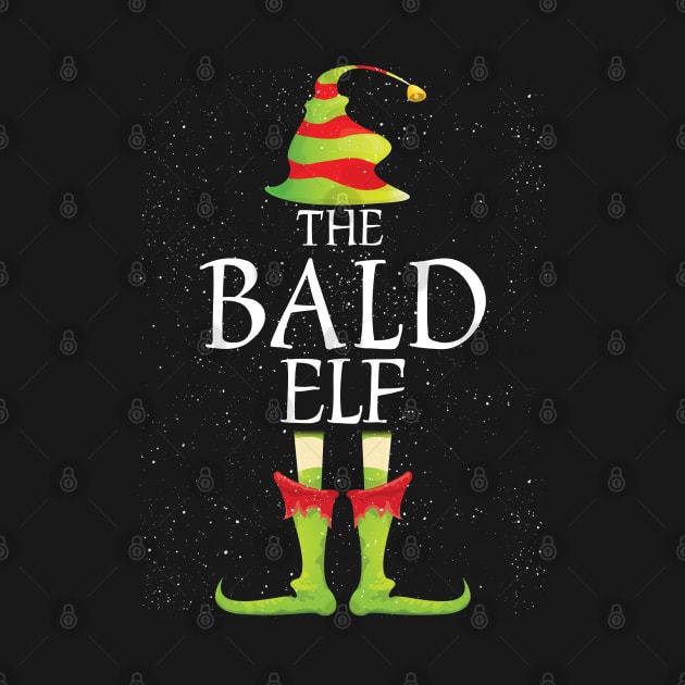 Bald Elf Family Matching Christmas Group Funny Gift by Davishasari