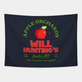 Will Hunting's Apple Orchards - Boston, MA Est. 1997 Tapestry