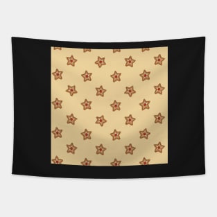 Gingerbread Stars Tapestry