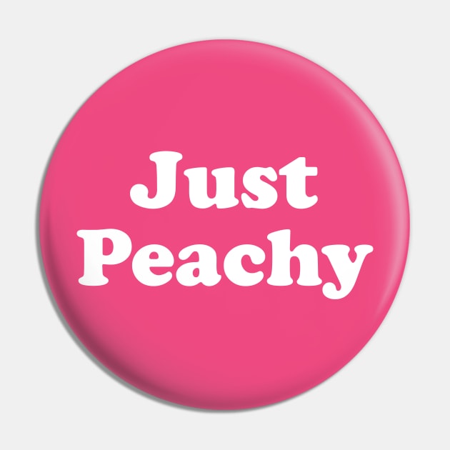 Just Peachy Pin by teesumi