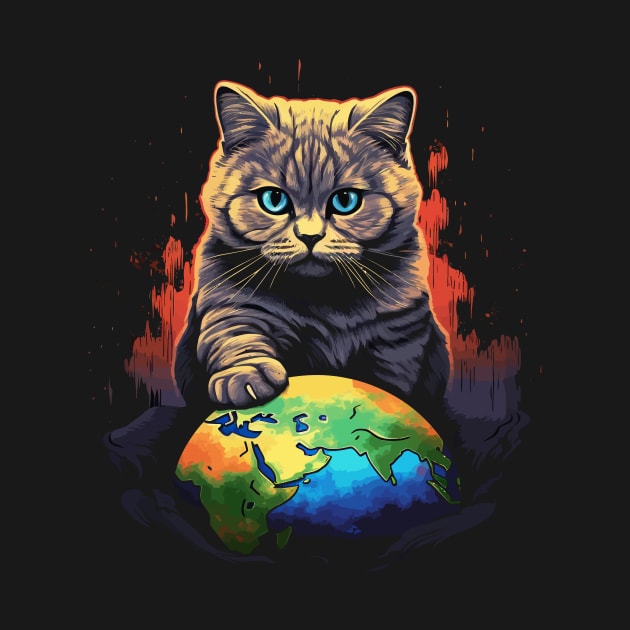 British Shorthair Earth Day by JH Mart