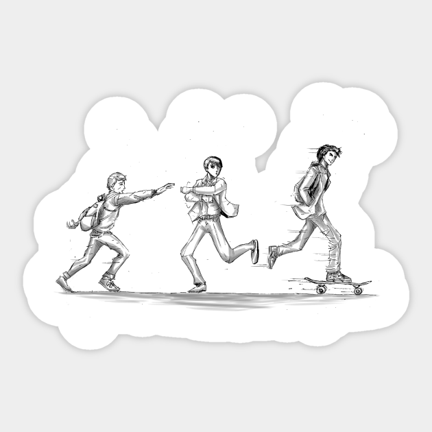 Peter Parkers Spider Man Sticker TeePublic