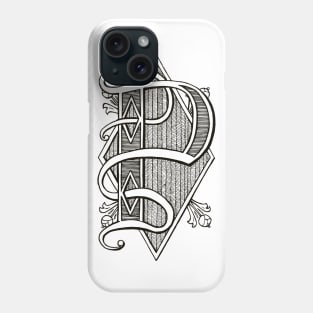 Monogram P Phone Case