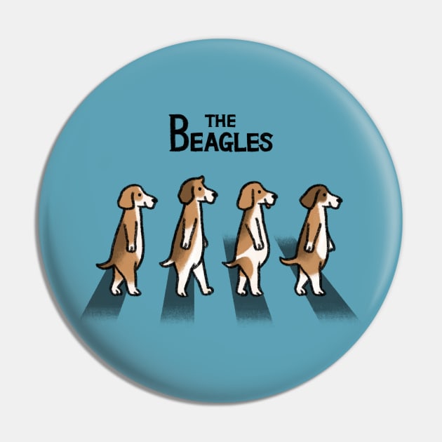 The Beagles Pin by drawforpun